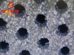  磨粒流拋光小孔內(nèi)壁，50個小孔同時拋光，5分鐘！ 